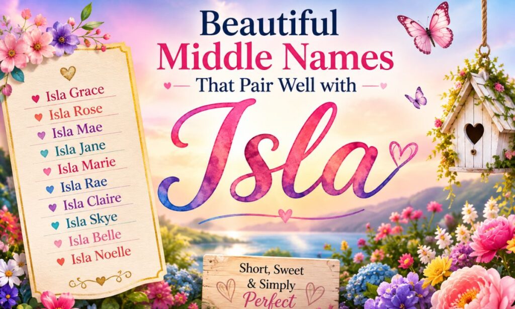 Beautiful Middle Names That Pair Well with Isla