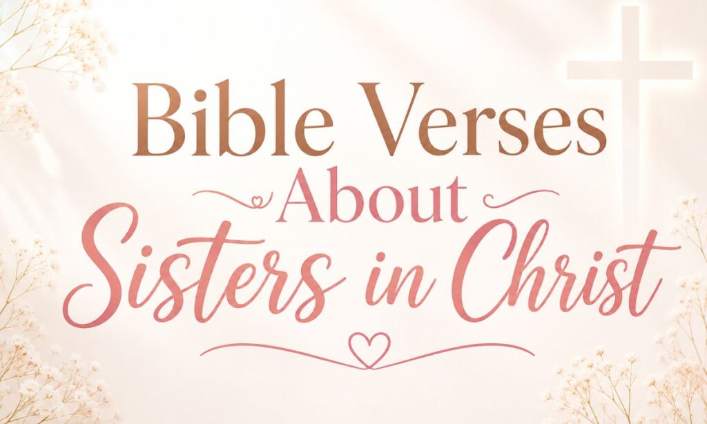 Bible Verses About Sisters in Christ