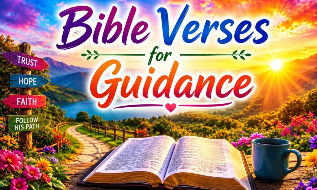 Bible Verses for Guidance