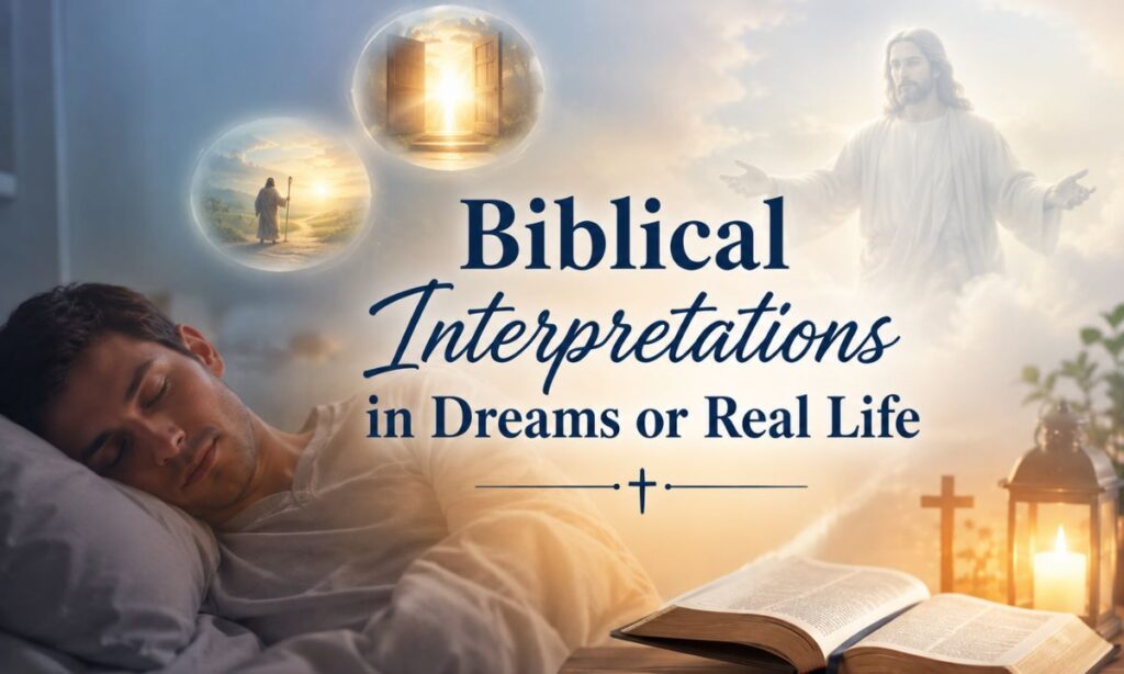 Biblical Interpretations in Dreams or Real Life 