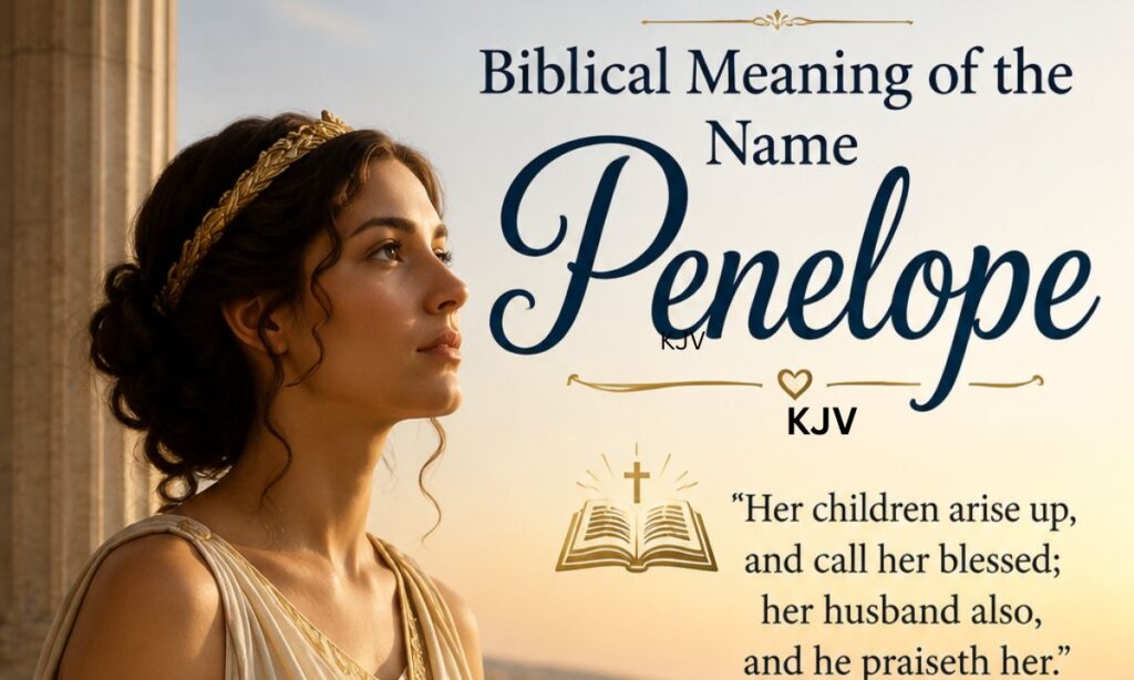 Biblical Meaning of the Name Penelope (KJV)