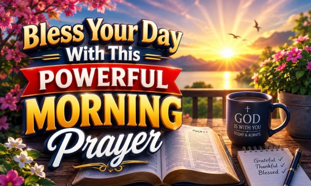 Bless Your Day With This Powerful Morning Prayer