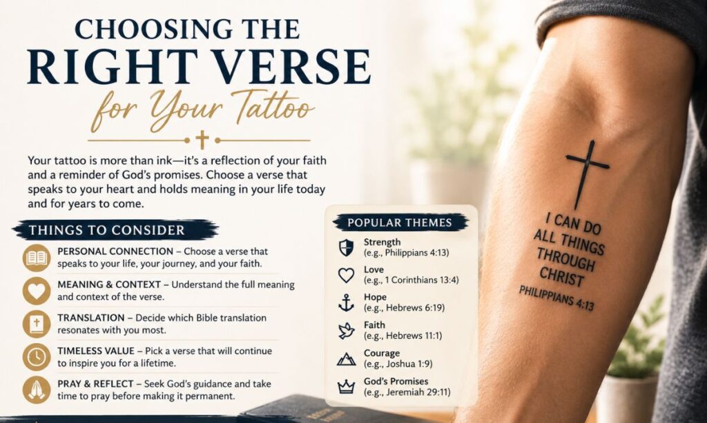 Choosing the Right Verse for Your Tattoo