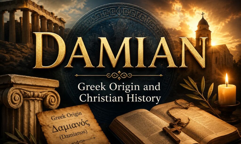 Damian Greek Origin and Christian History