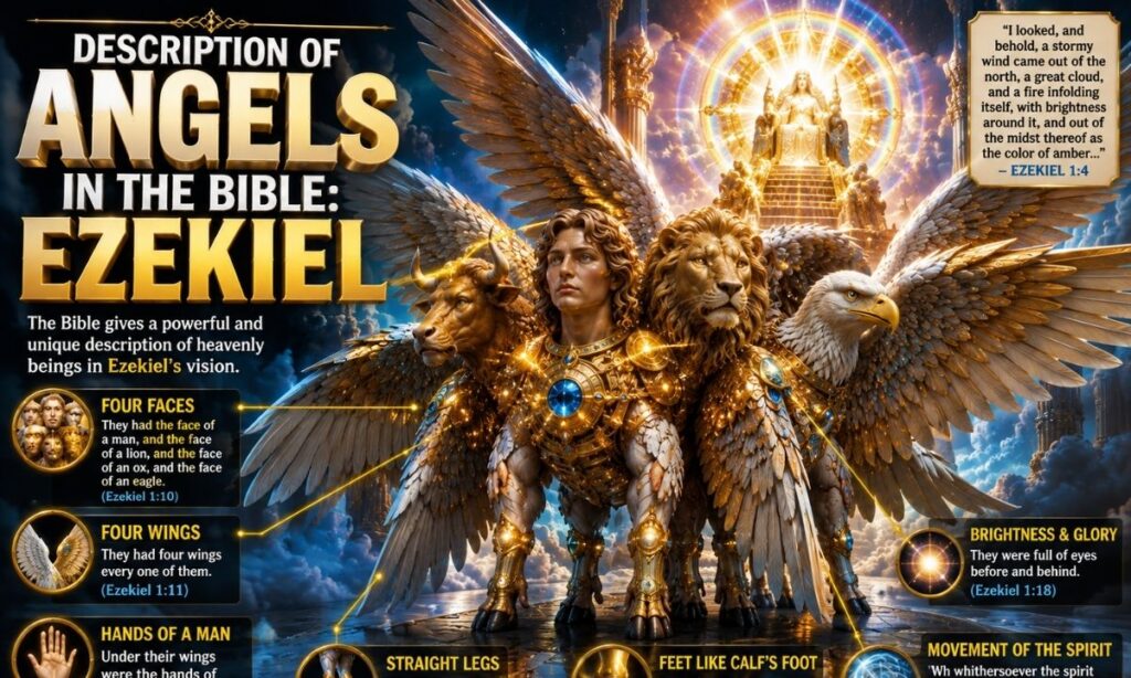 Description of Angels in the Bible Ezekiel