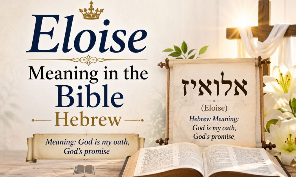 Eloise Meaning in the Bible Hebrew