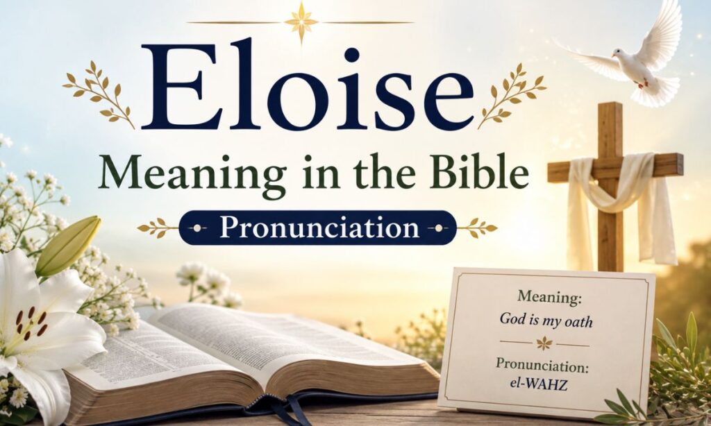 Eloise Meaning in the Bible Pronunciation