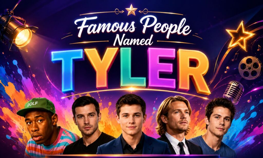 Famous People Named Tyle