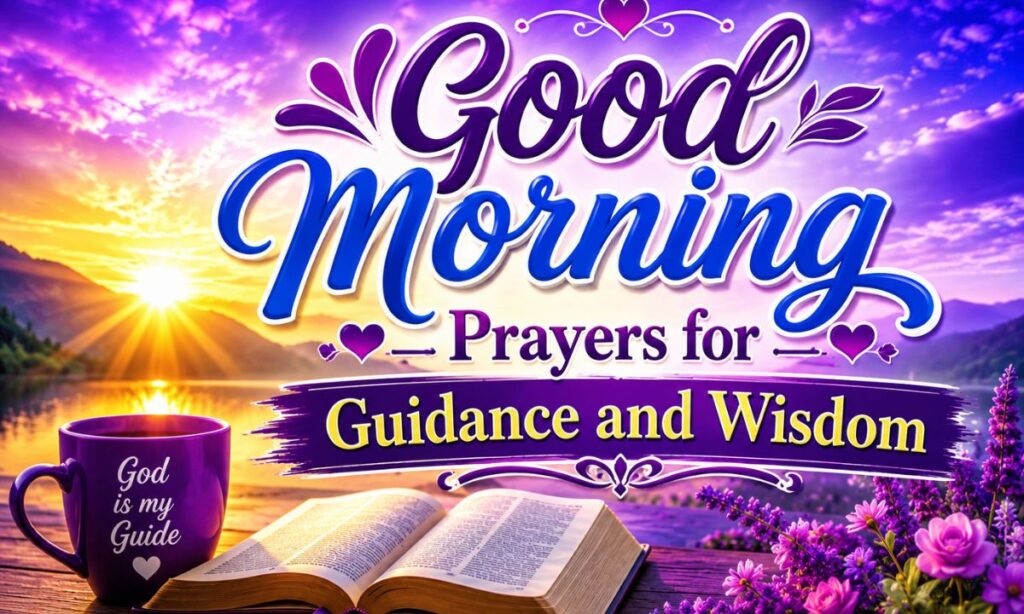Good Morning Prayers for Guidance and Wisdom