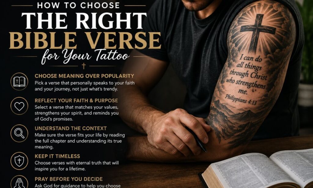 How to Choose the Right Bible Verse for Your Tattoo