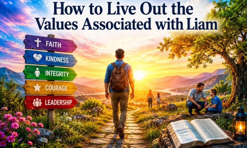 How to Live Out the Values Associated with Liam