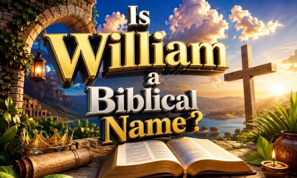 Is William a Biblical Name
