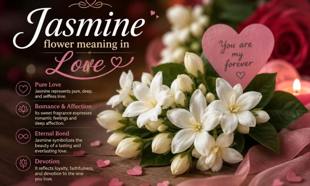 Jasmine flower meaning in love