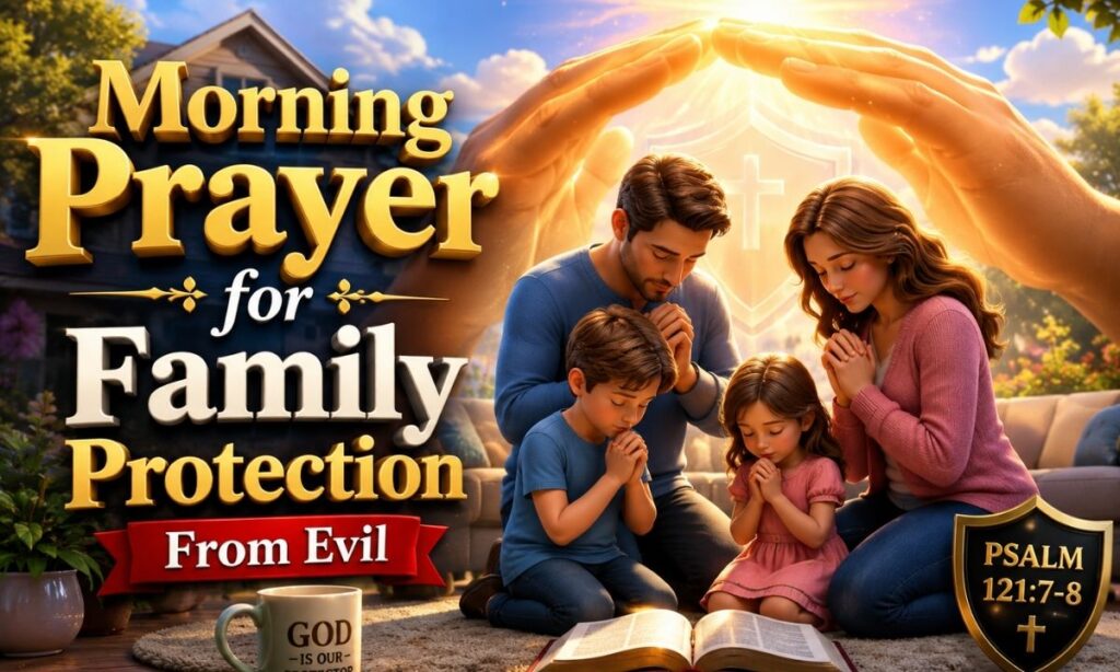 Morning Prayer for Family Protection From Evil
