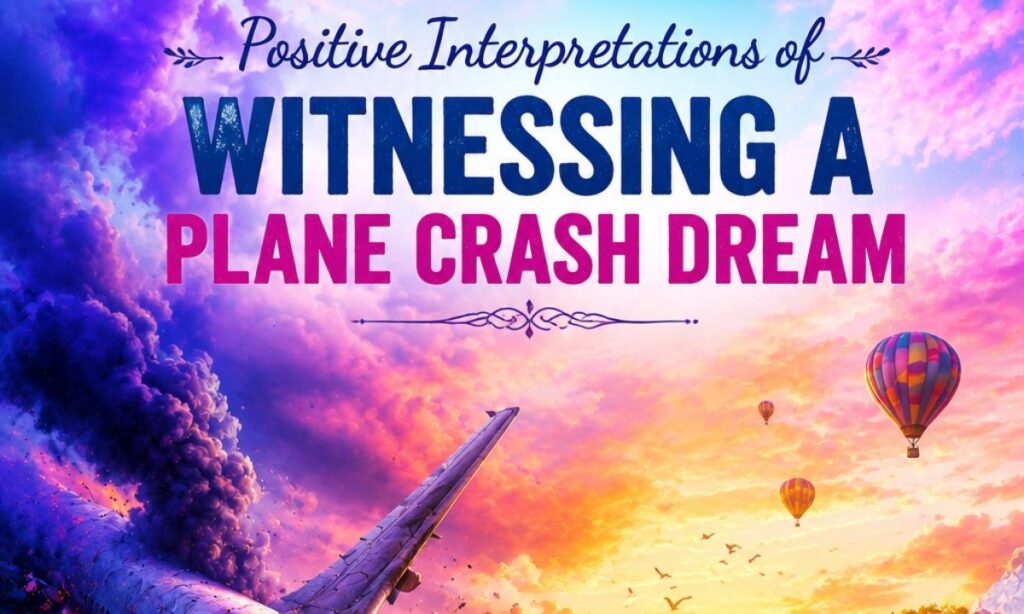 Positive Interpretations of Witnessing a Plane Crash Dream