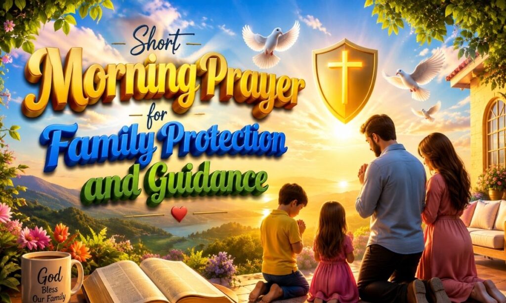 Short Morning Prayer for Family Protection and Guidance