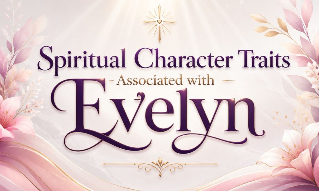 Spiritual Character Traits Associated with Evelyn