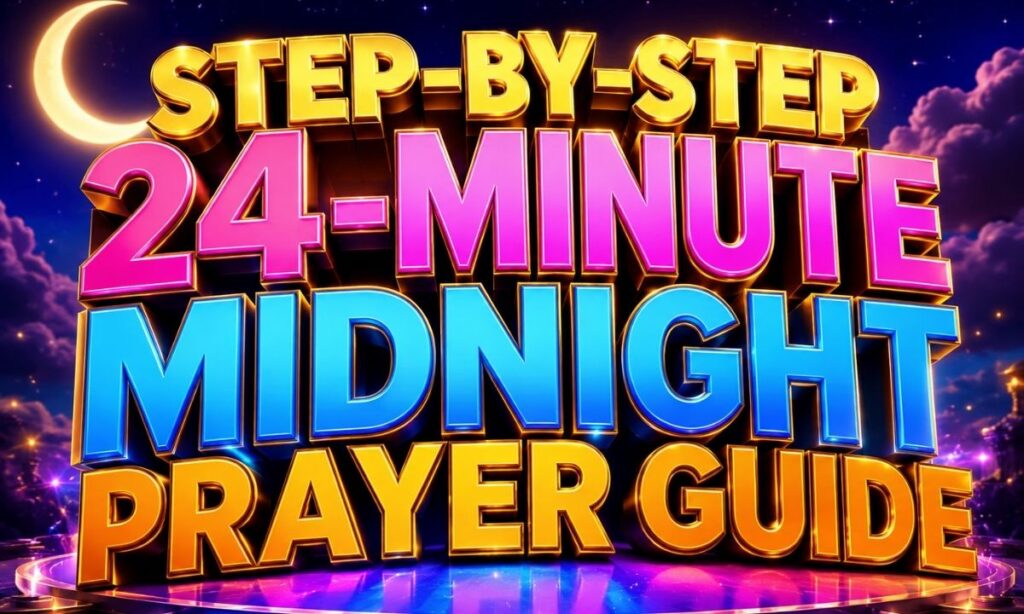 Step-by-Step 24-Minute Midnight Prayer Guide