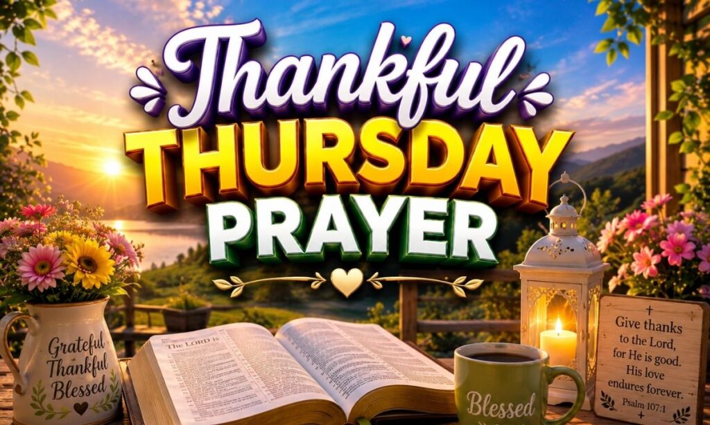 Thankful Thursday Prayer