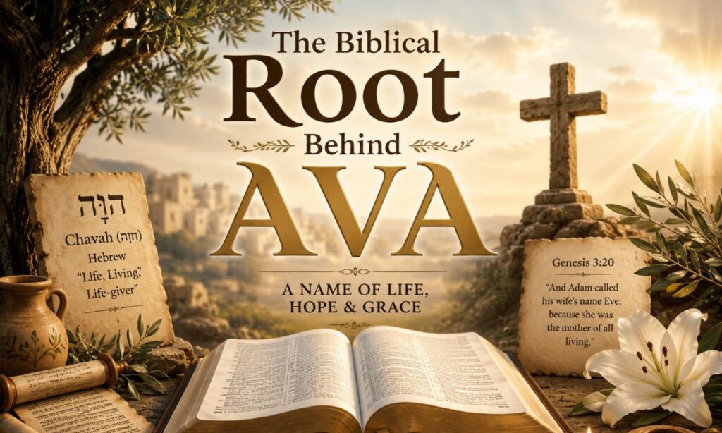 The Biblical Root Behind Ava