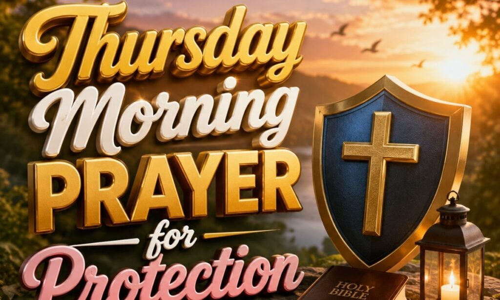 Thursday Morning Prayer for Protection