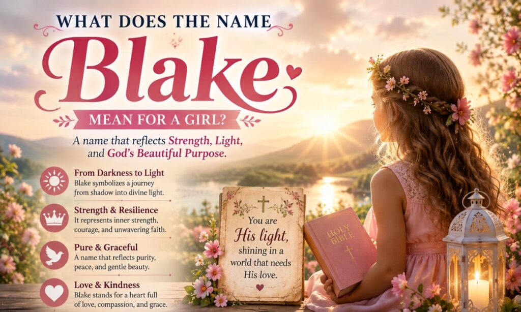 What Does the Name Blake Mean for a Girl