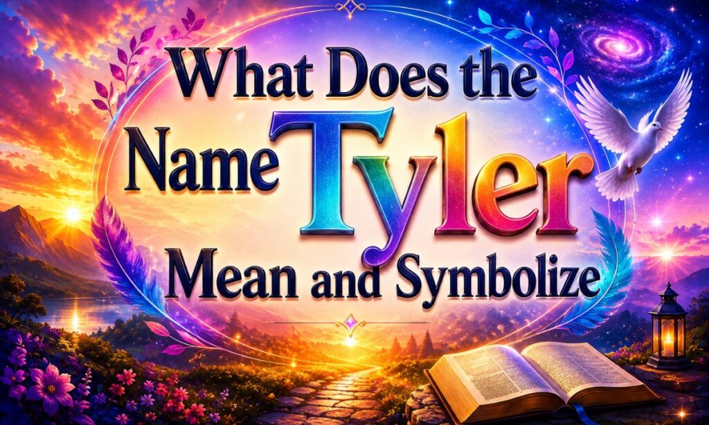 What Does the Name Tyler Mean and Symbolize (1)