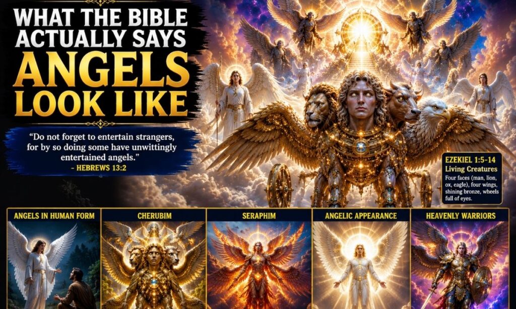 What the Bible Actually Says Angels Look Like