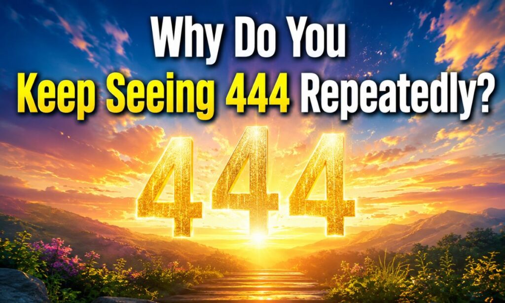 Why Do You Keep Seeing 444 Repeatedly