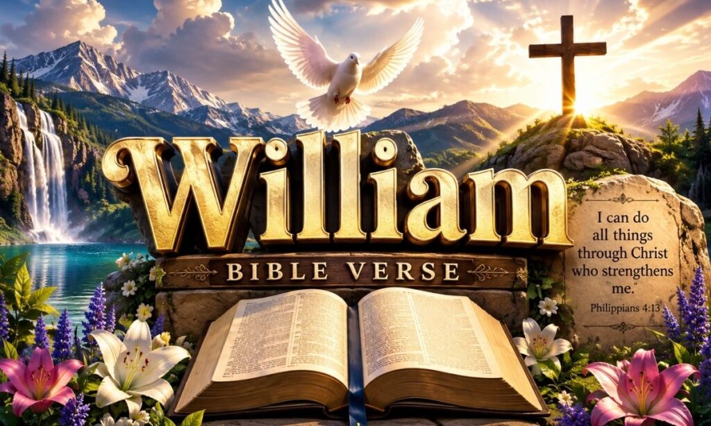 William Bible Verse