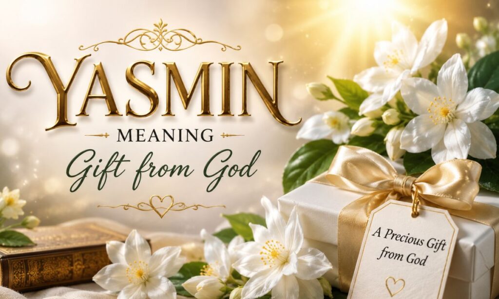 yasmin meaning gift from god
