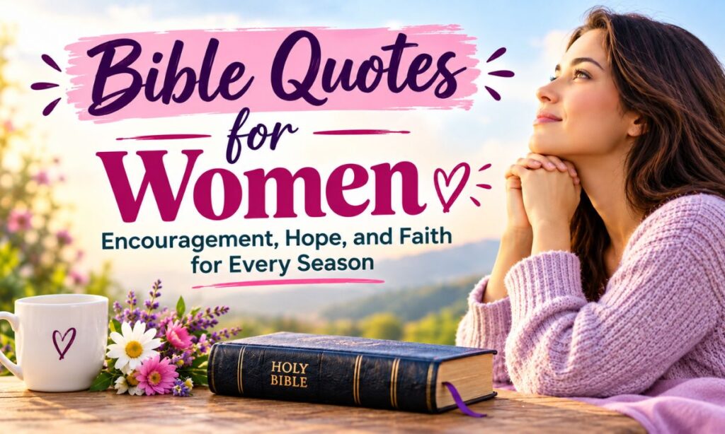 1. Bible Quotes for Women