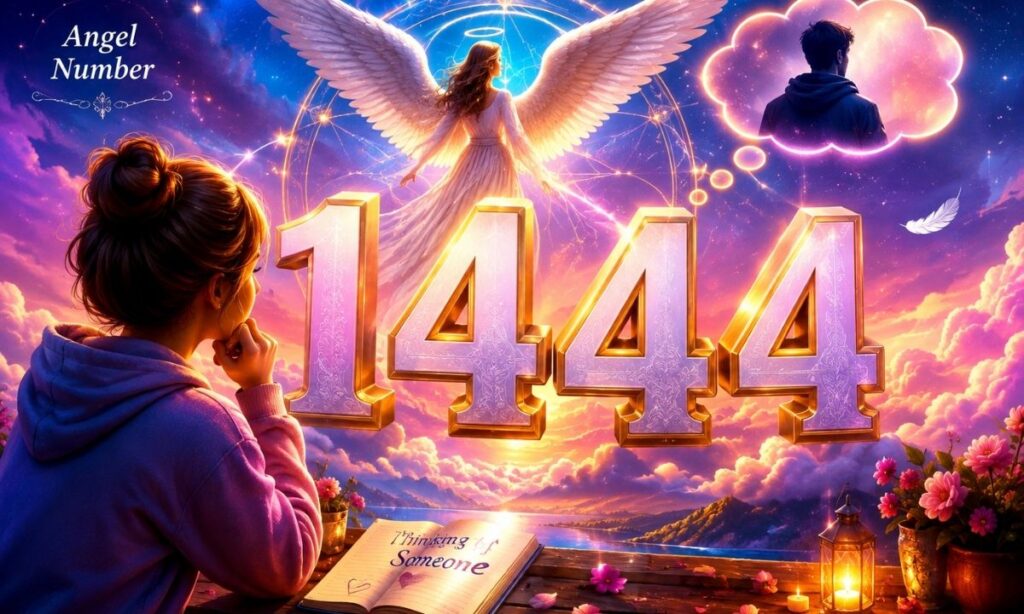 1444 Angel Number When Thinking of Someone