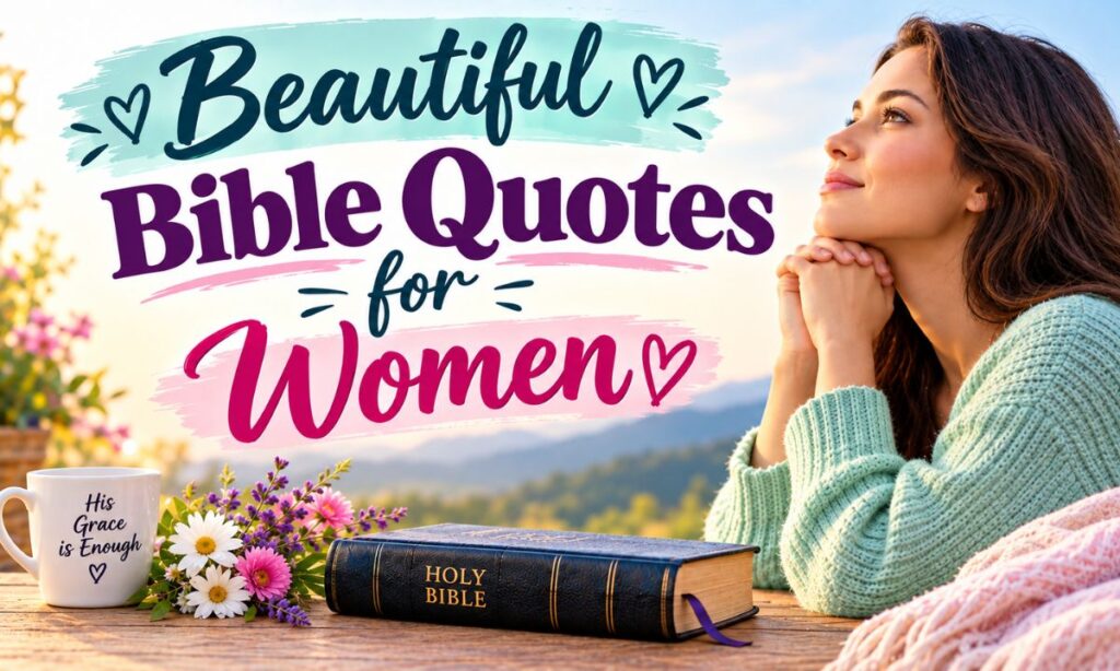 20. Beautiful Bible Quotes for Women