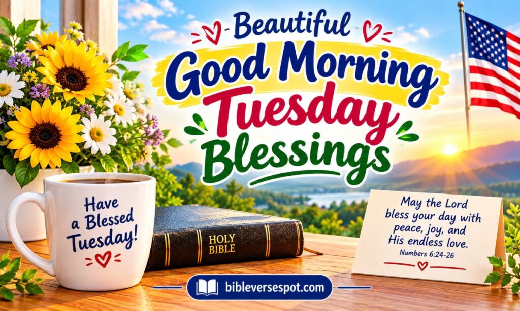 Beautiful Good Morning Tuesday Blessings