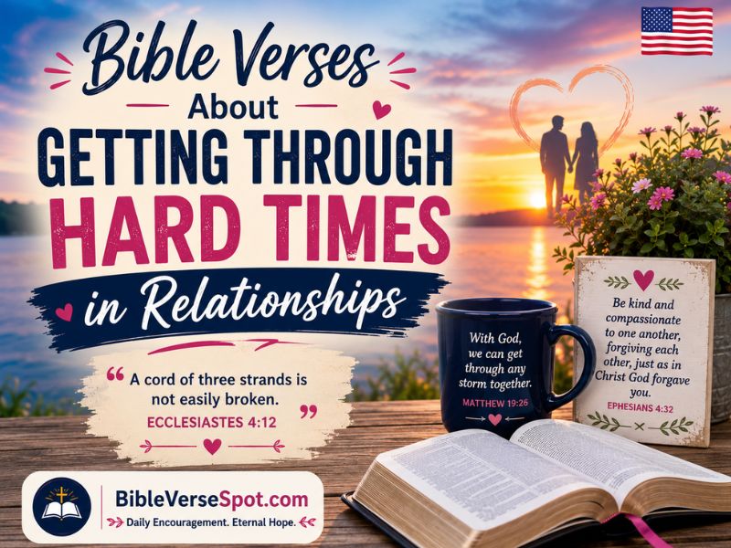 Bible Verses About Getting Through Hard Times in Relationships
