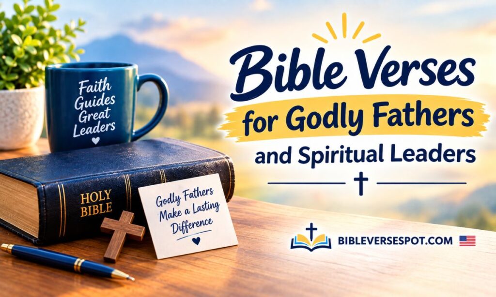 Bible Verses for Godly Fathers and Spiritual Leaders
