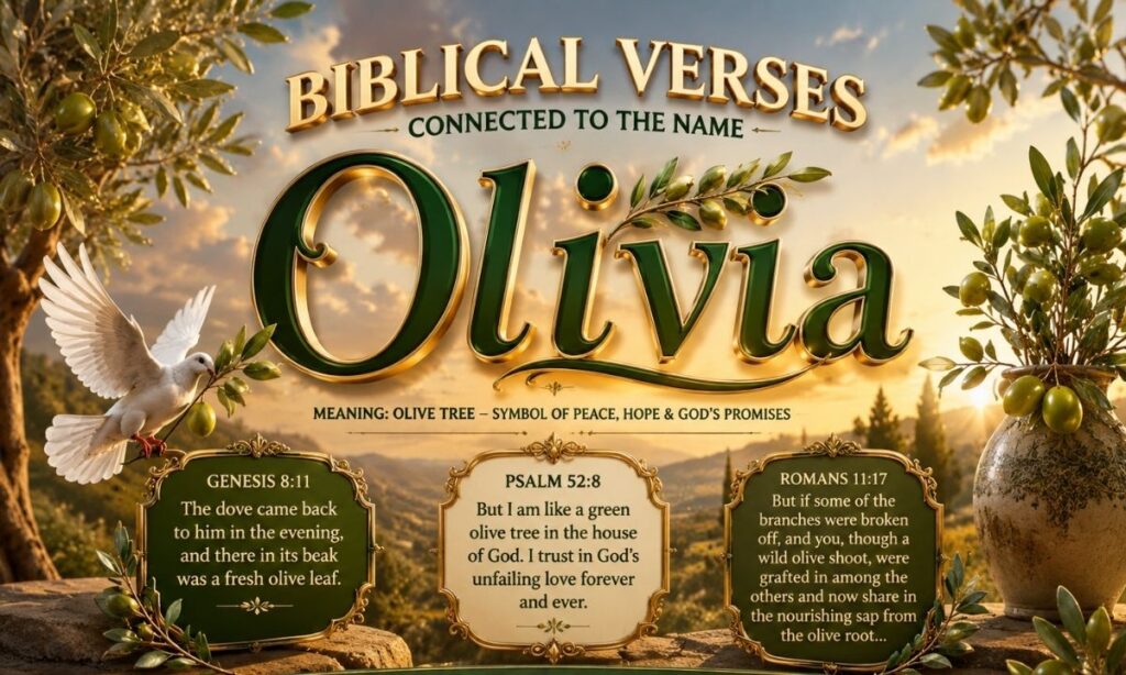 Biblical Verses Connected to the Name Olivia