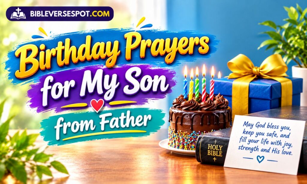 Birthday Prayers for Son from Father