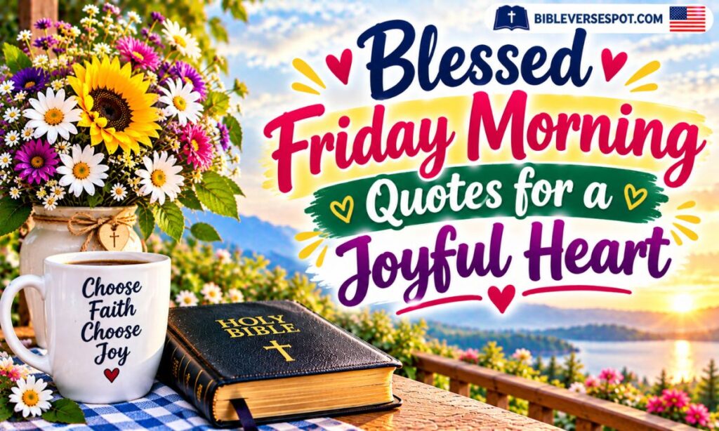 Blessed Friday Morning Quotes for a Joyful Heart