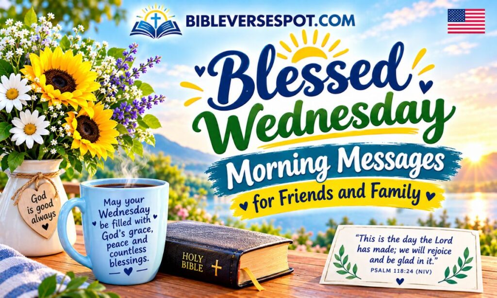 Blessed Wednesday Morning Messages for Friends and Family