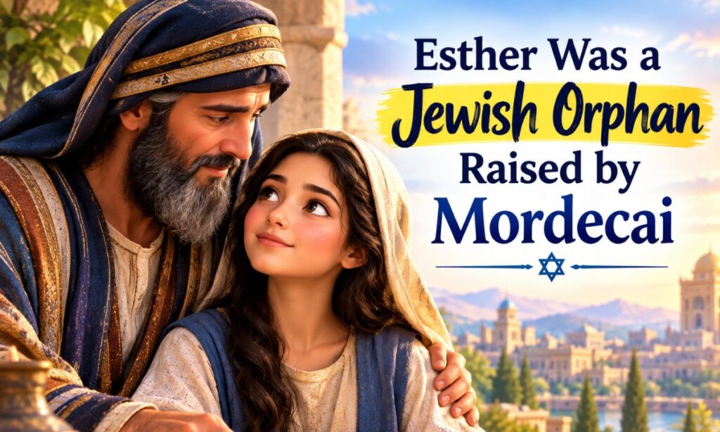 Esther Was a Jewish Orphan Raised by Mordecai