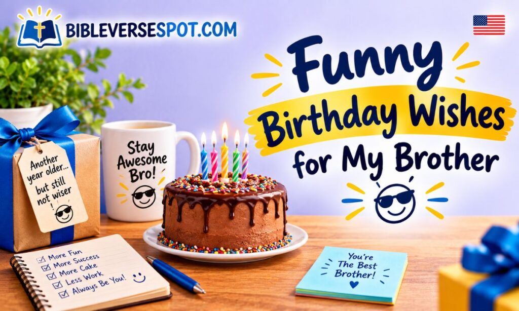 Funny Birthday Wishes for My Brother