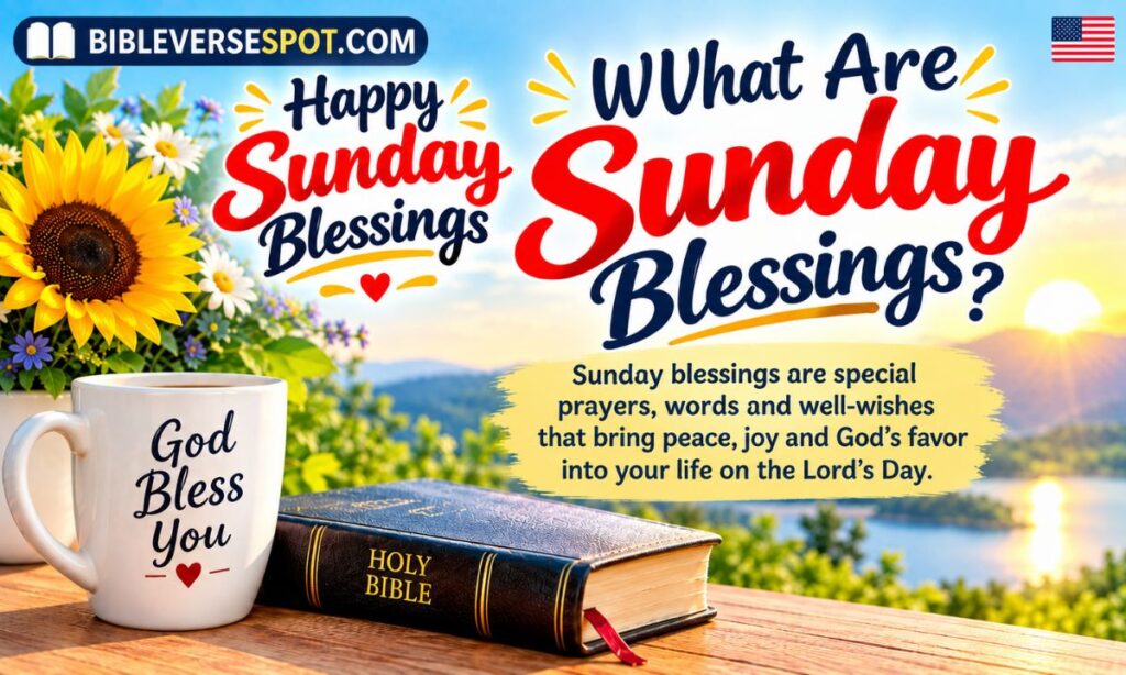 Happy Sunday Blessings
