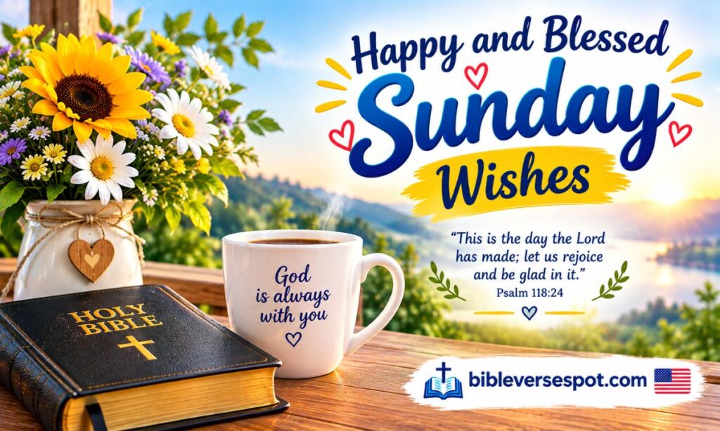 Happy and Blessed Sunday Wishes