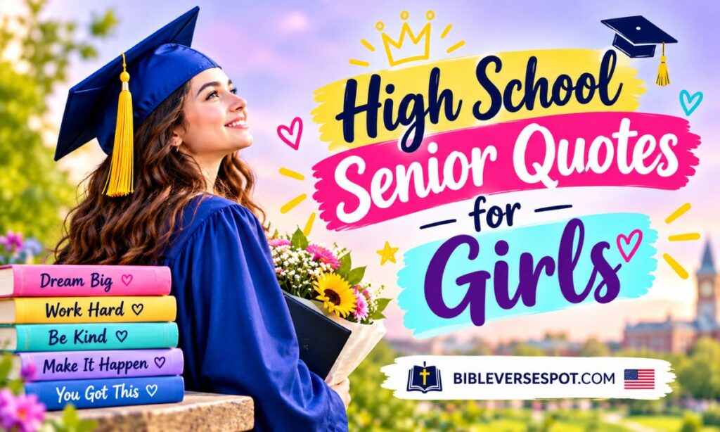 High School Senior Quotes for Girls