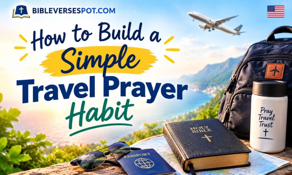 How to Build a Simple Travel Prayer Habit