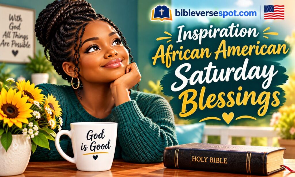 Inspiration African American Saturday Blessings