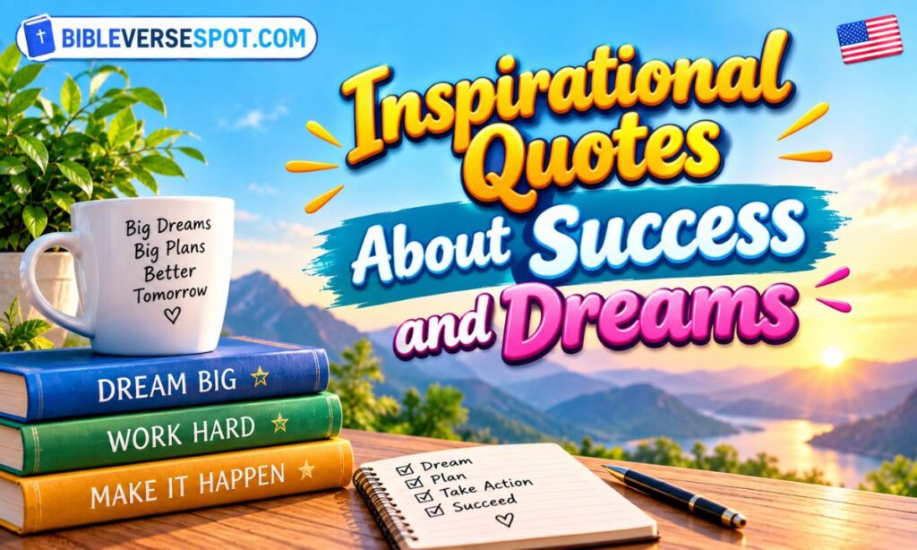 Inspirational Quotes About Success and Dreams