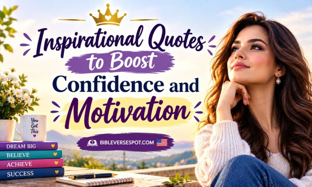 Inspirational Quotes to Boost Confidence and Motivation